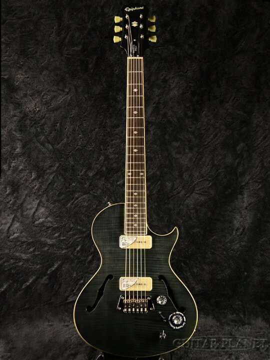 楽天市場】Epiphone Blueshawk Deluxe Translucent Black 新品 
