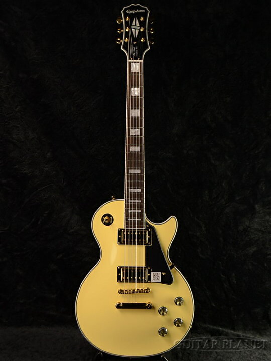 楽天市場 Epiphone Limited Edition Les Paul Custom Blackback Pro 新品 Antique Ivory エピフォン アイボリー Lp レスポールカスタム エレキギター Electric Guitar Fp ギタープラネット
