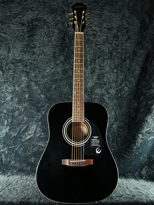 楽天市場】Epiphone DR-100 EB 新品 エボニー[エピフォン][Ebony,Black  