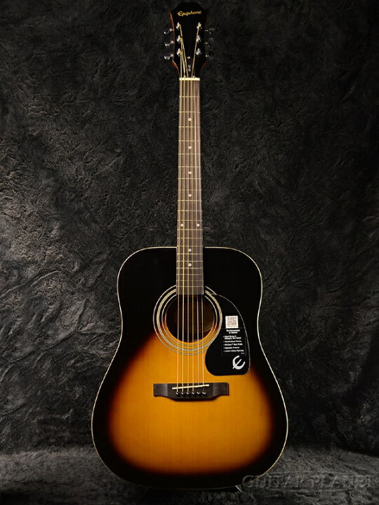 楽天市場】Epiphone DR-100 新品 Vintage Sunburst[エピフォン][サン 