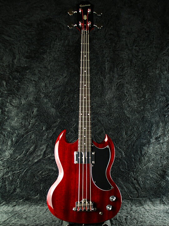 楽天市場】Epiphone EB-0 新品 チェリー[エピフォン][SGベース][Cherry 