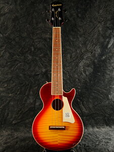 Epiphone Les Paul Ukulele Tenor �V�i Heritage Cherry Sunburst �e�i�[�E�N����[�G�s�t�H��][�w���e�[�W�`�F���[�T���o�[�X�g][LP,���X�|�[��]