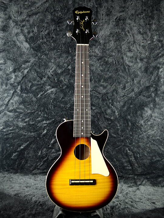 楽天市場】Epiphone Les Paul Ukulele 新品 Vintage Sunburst 