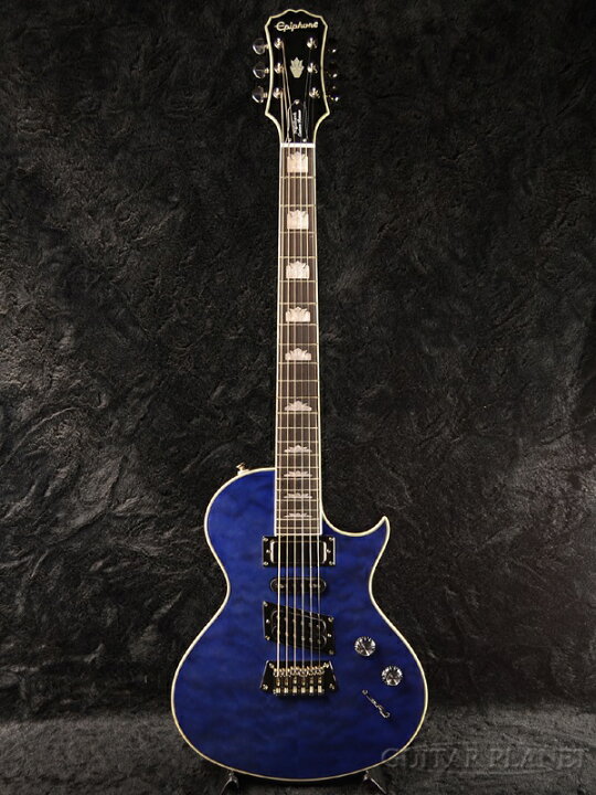 楽天市場】Epiphone Nighthawk Custom Quilt Trans Blue 新品 