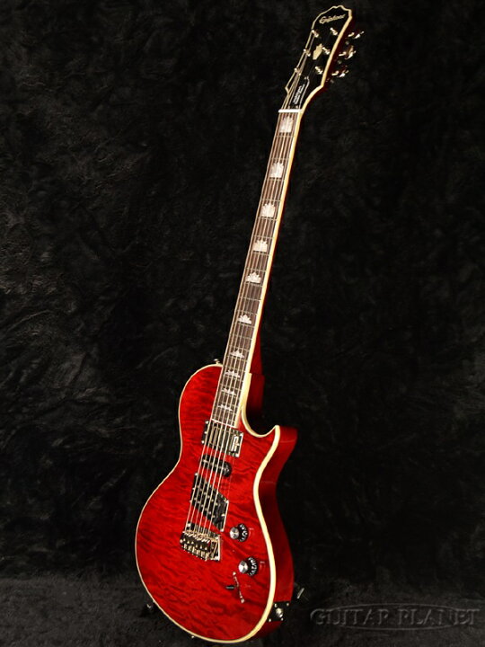 楽天市場】Epiphone Nighthawk Custom Quilt Trans Red 新品 