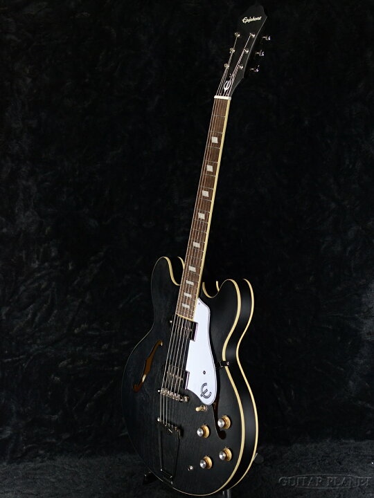楽天市場】Epiphone Casino Worn -Worn Ebony- 新品[エピフォン  