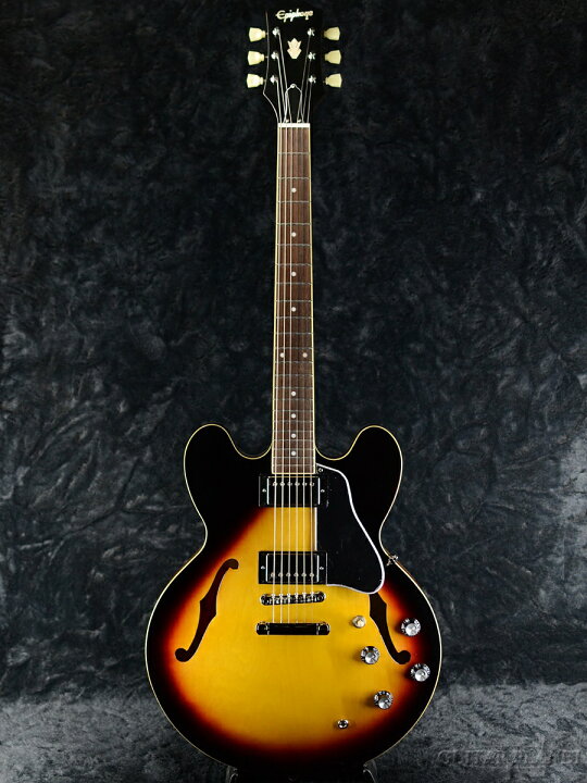 楽天市場】Epiphone ES-335 -Vintage Sunburst- 新品[エピフォン 