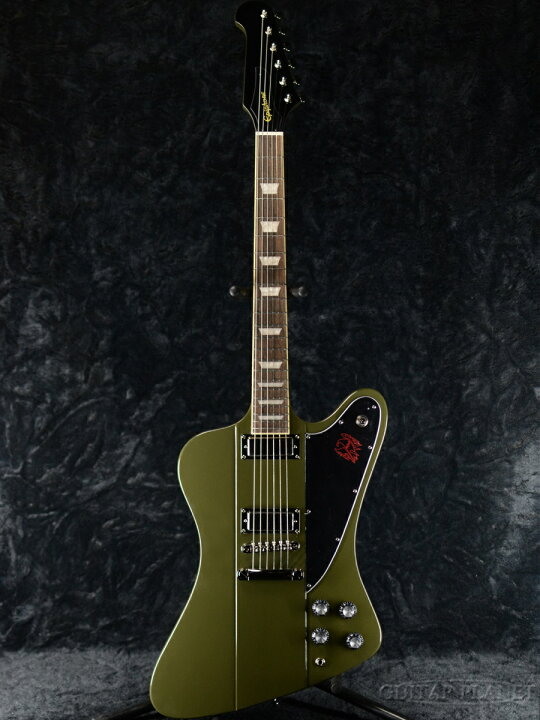 楽天市場】Epiphone Firebird -Olive Drab Green- 新品[エピフォン 