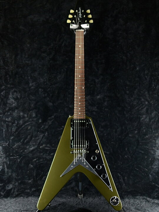 楽天市場】Epiphone Flying V -Olive Drab Green- 新品[エピフォン  
