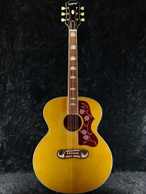 Epiphone J-200 All Solid Wood Aged Natural Antique Gloss 新品 [エピフォン][Electric Acoustic Guitar,エレクトリックアコースティックギター,エレアコ]