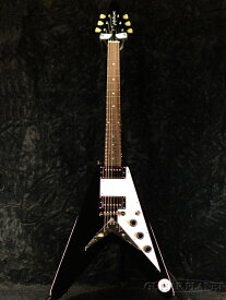 Epiphone Inspired by Gibson Flying V -Ebony- 新品[ギブソン][エピフォン][フライングV,][エボニー,ブラック,黒][Electric Guitar,エレキギター]