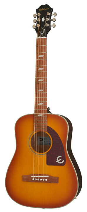 楽天市場】Epiphone Lil Texan Travel Acoustic Outfit - Faded Cherry  