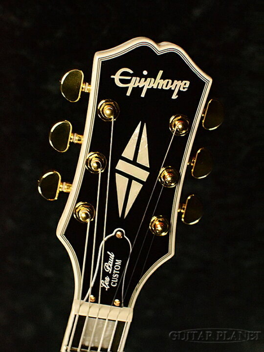 楽天市場】Epiphone Les Paul Custom -Alpine White- 新品 ホワイト 