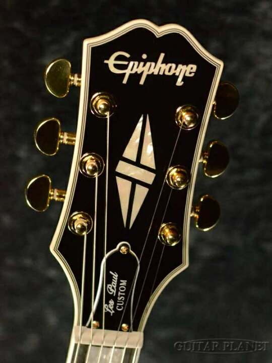 楽天市場】Epiphone Les Paul Custom -Ebony- 新品 エボニー  