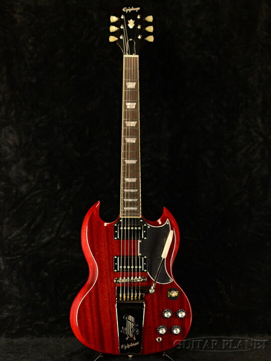楽天市場】Epiphone SG Standard 60s Maestro Vibrola -Vintage Cherry 