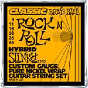 ERNIE BALL 09-46 #2252 Classic Hybrid Slinky[A[j[{[][NVbN][M[XL[][GLM^[,string]