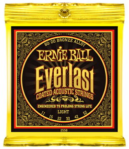 ERNIE BALL 11-52 #2558 Everlast Coated LIGHT[A[j[{[][Bronze,uY][Cg][R[eBO][AR[XeBbNM^[]