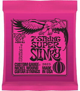 ERNIE BALL 09-52 #2623 7-String Super Slinky[A[j[{[][7M^[p][X[p[XL[][GLM^[,string]