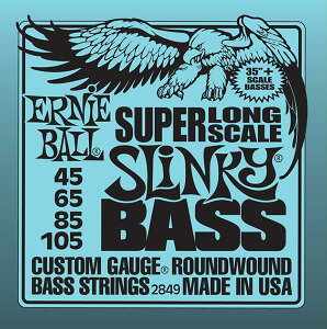 ERNIE BALL 45-105 #2849 Super Long Scale Slinky Bass[�A�[�j�[�{�[��][�X�[�p�[�����O�X�P�[��][35�C���`][�X�����L�[][�x�[�X��,String]
