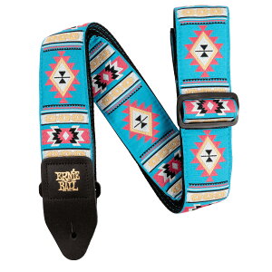 ERNIE BALL SEDONA BLUE JACQUARD STRAP #P05326 M^[Xgbv[A[j[{[][WJ[hD][Guitar Strap][M^[/x[Xp]