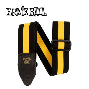 ERNIE BALL Stretch Comfort Racer Yellow Strap �M�^�[�X�g���b�v[�A�[�j�[�{�[��][P05328][�C�G���[,��][Guitar Strap][�M�^�[/�x�[�X�p]