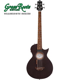 GrassRoots G-AC-BASS -See Thru Black Satin- 新品[グラスルーツ][ESPブランド][ブラック,黒][Acoustic Bass Guitar,アコベ,アコースティックベース]
