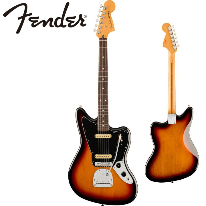 楽天市場】Fender Player II Jaguar 3-Color Sunburst/Rosewood 新品  