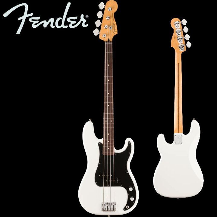 楽天市場】Fender Player II Precision Bass -Polar White / Rosewood 