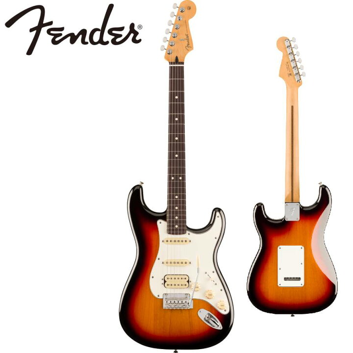 楽天市場】Fender Player II Stratocaster HSS -3-Color Sunburst 