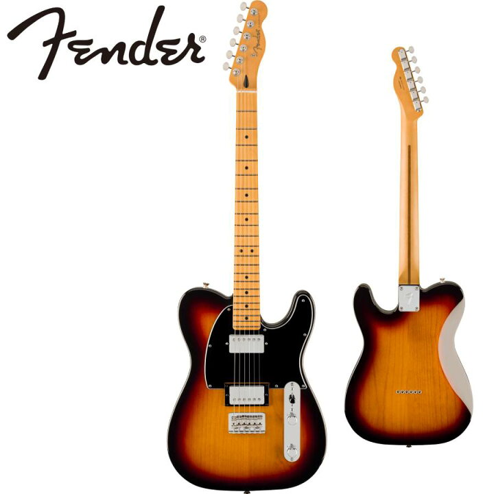 楽天市場】Fender Player II Telecaster HH 3-Color Sunburst/Maple  