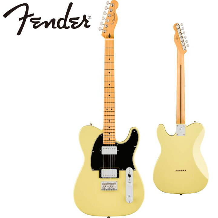 楽天市場】Fender Player II Telecaster HH Hialeah Yellow/Maple 新品 