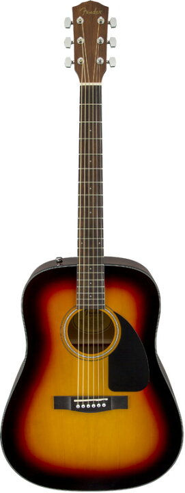 楽天市場】Fender CD-60 Sunburst 新品[フェンダー][CD60][サン 