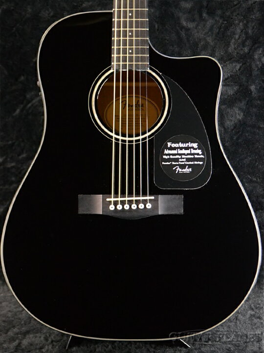 楽天市場】Fender CD-60CE V2 Black 新品[フェンダー][CD60CE 