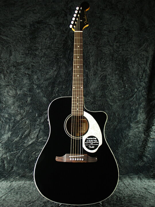 楽天市場】Fender Sonoran SCE V2 BLK 新品 ブラック[フェンダー 