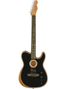 Fender USA American Acoustasonic Telecaster -Black / Ebony- �V�i[�t�F���_�[USA][�u���b�N,��][�e���L���X�^�[][Electric Guitar,�G���L�M�^�[]