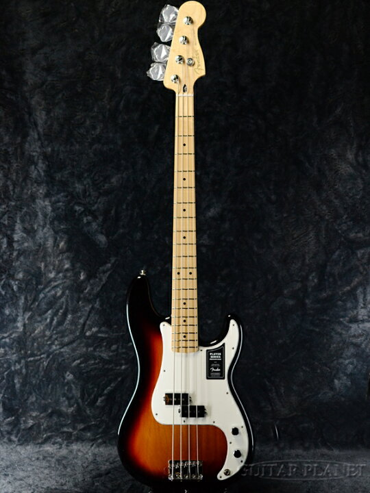 楽天市場】Fender Player Precision Bass -3-Color Sunburst / Maple  