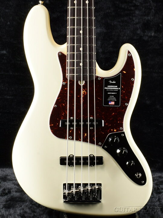 楽天市場】Fender USA American Professional II Jazz Bass V -Olympic 