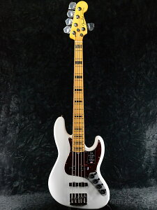 Fender USA American Ultra Jazz Bass V -Arctic Pearl / Maple- 新品[フェンダー][アメリカンウルトラ][5Strings,5弦][White,アークティックパール,ホワイト,白][メイプル][ジャズベース][Electric Bass,エレキベース]