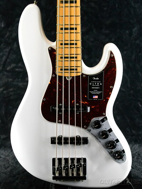 楽天市場】Fender USA American Ultra Jazz Bass V -Arctic Pearl 