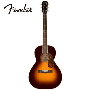 Fender PS-220E Parlor Ovangkol Fingerboard - 3-Tone Vintage Sunburst - Vi[tF_[][To[Xg][Electric Acoustic Guitar,AR[XeBbNM^[,ARM,GAR]