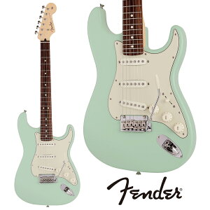 Fender Made in Japan Junior Collection Stratocaster - Satin Surf Green / Rosewood -[tF_[Wp][Short Scale,V[gXP[][XggLX^[][O[,][Electric Guitar,GLM^[]