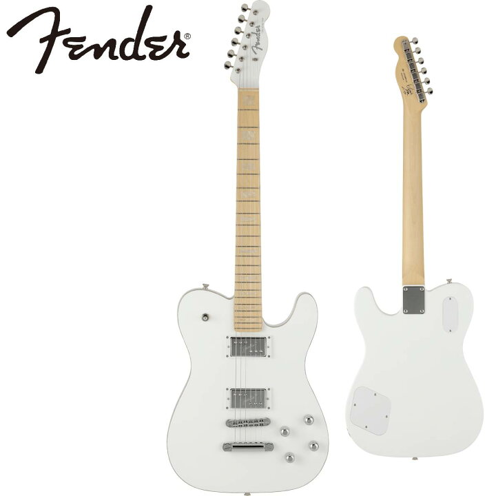 楽天市場】Fender HARUNA TELECASTER BOOST -Arctic White- 新品  