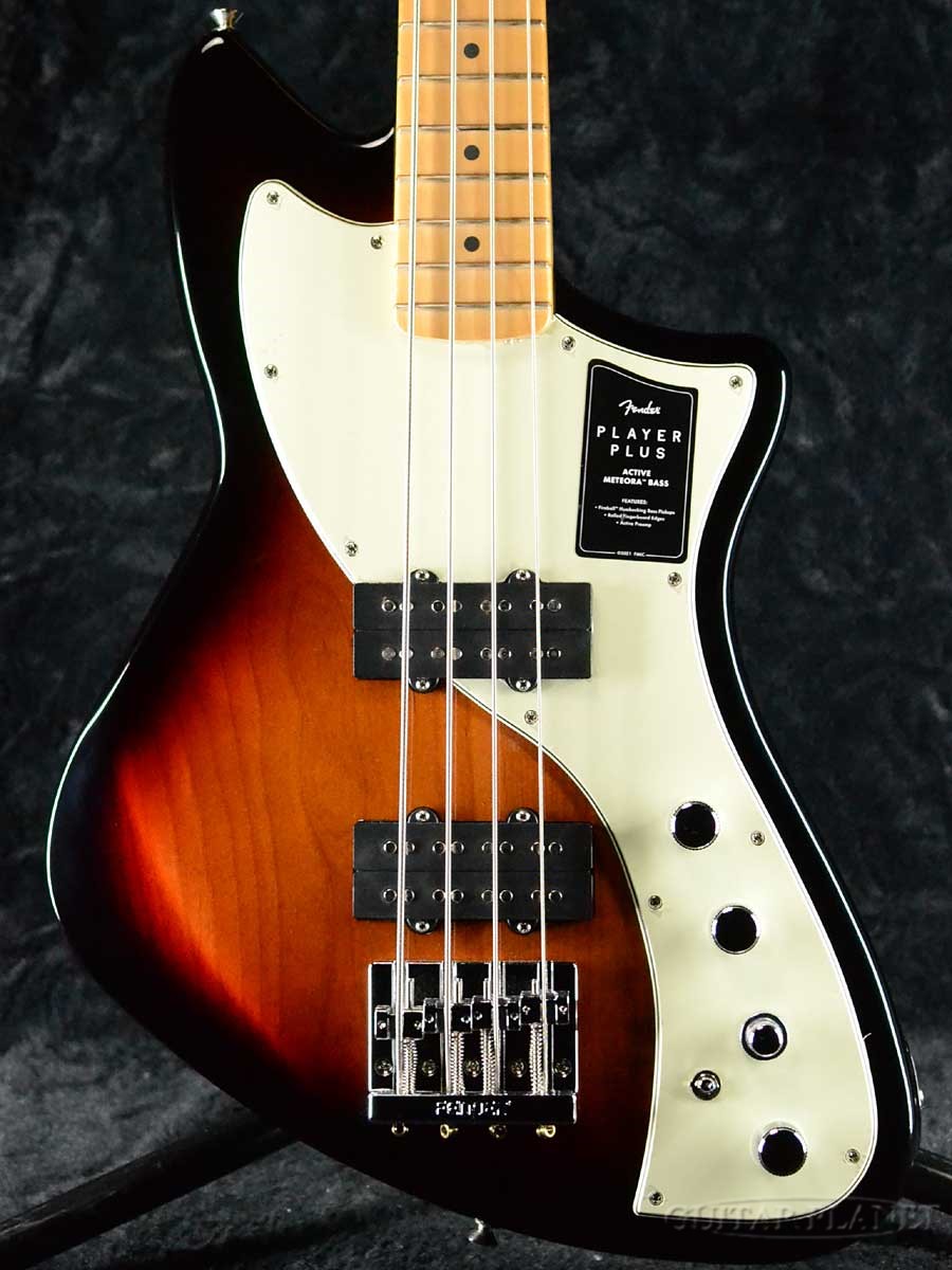 楽天市場】Fender Player Plus Active Meteora Bass - 3-Color