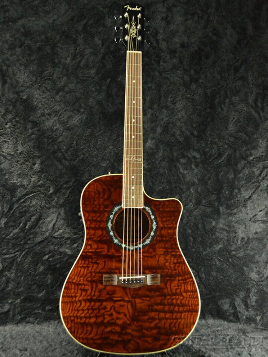 楽天市場】Fender T-BUCKET 300CE ASH Trasparent Dark Brown 新品 