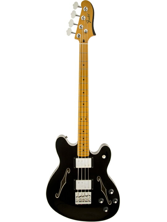 楽天市場】Fender Starcaster Bass -Black / Maple- 新品[フェンダー 