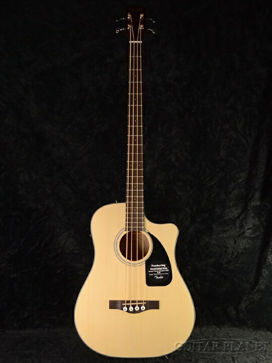 楽天市場】Fender CB-100CE Bass 新品 ナチュラル[フェンダー  