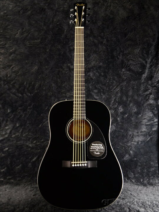 楽天市場】Fender CD-60 Black 新品[フェンダー][CD60][ブラック,黒 