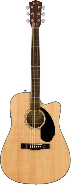 楽天市場】Fender CD-60SCE Natural 新品[フェンダー][カッタウェイ 