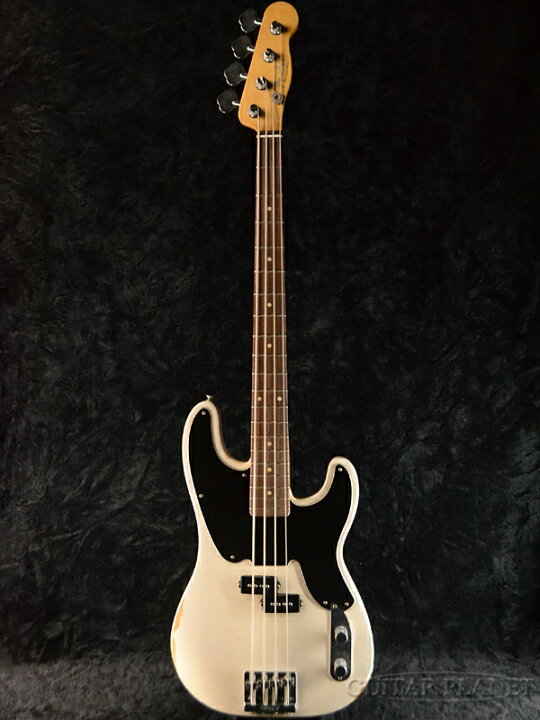 楽天市場】Fender Mexico Mike Dirnt Road Worn Precision Bass White 