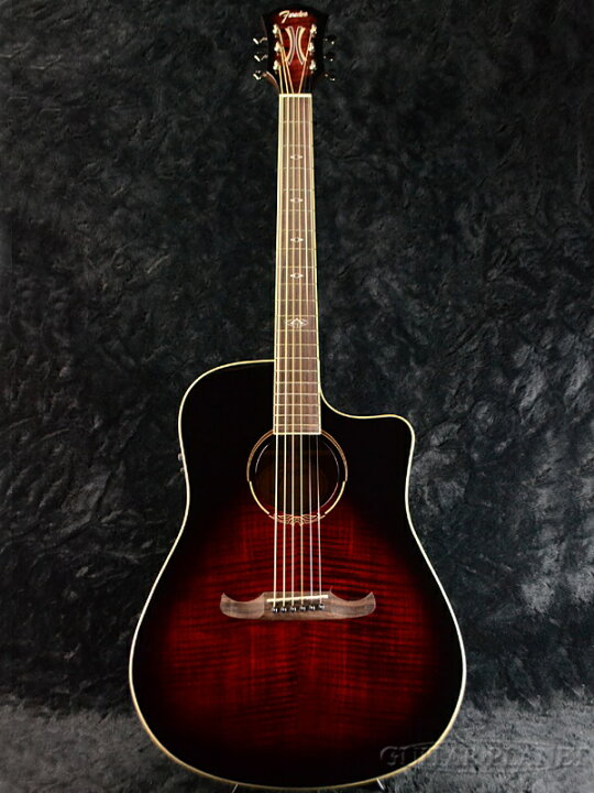 楽天市場】Fender T-Bucket 300CE V3 新品 トランスチェリーバースト 
